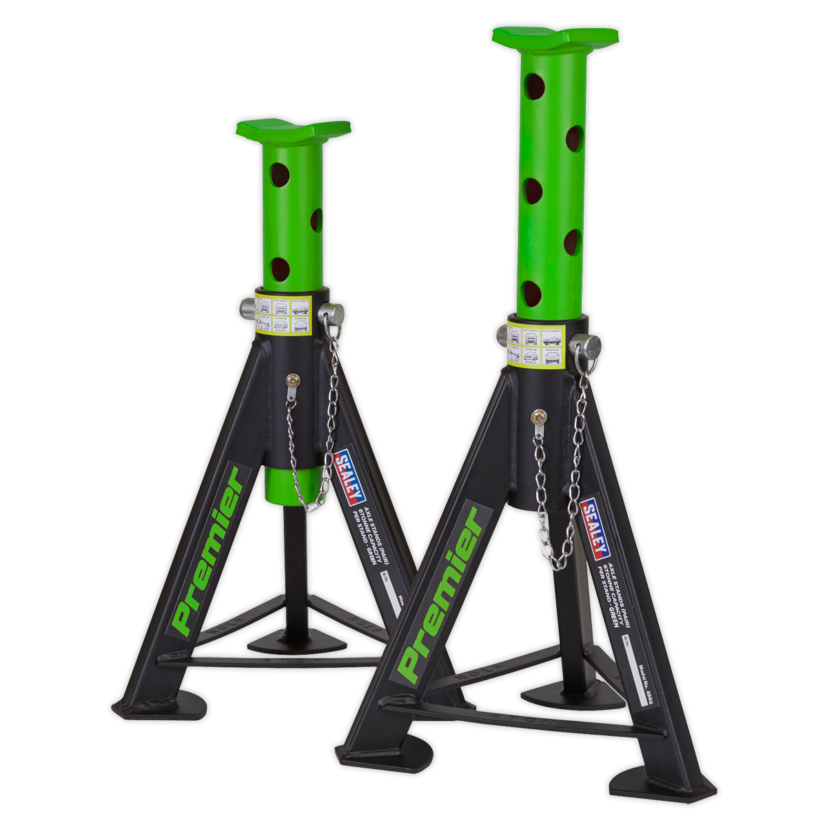 Premier Axle Stands (Pair) 6 Tonne Capacity per Stand