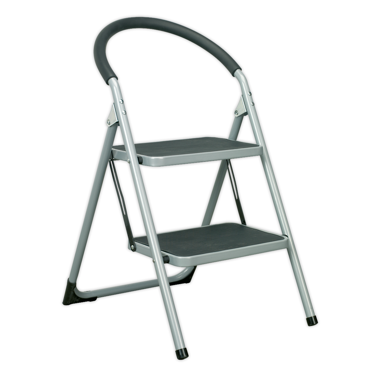 Step Stool 2-Tread 150kg Capacity - BS EN14183