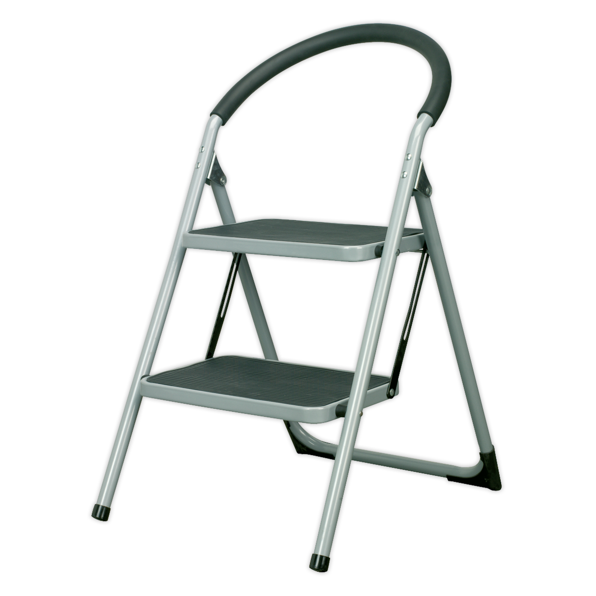 Step Stool 2-Tread 150kg Capacity - BS EN14183