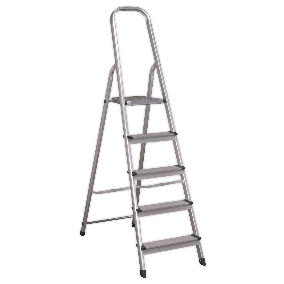 Step Ladder 5-Tread Aluminium - BS EN 131