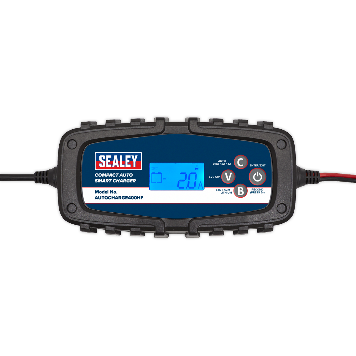 6/12V Compact Auto Smart Charger & Maintainer 4A