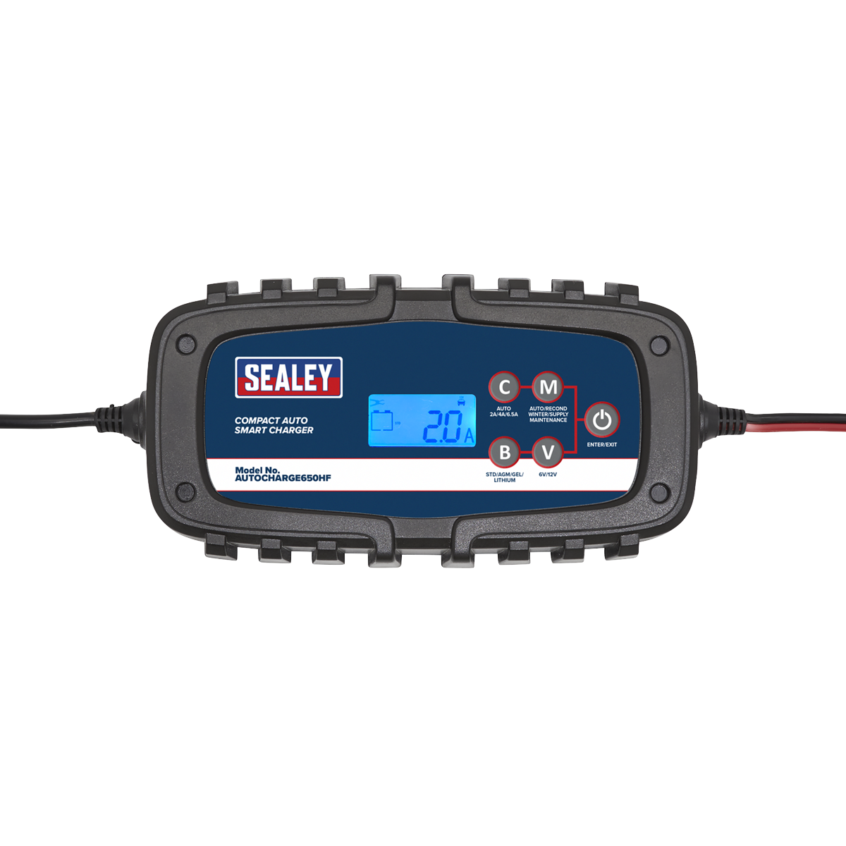 6/12V Compact Auto Smart Charger & Maintainer 6.5A