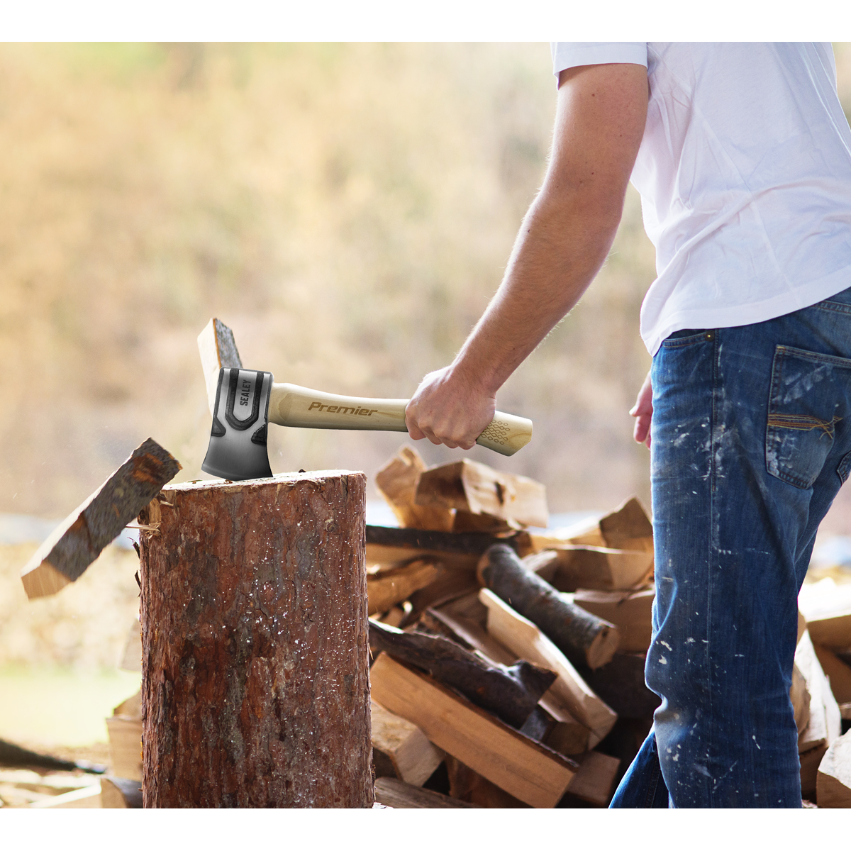 Premier Hand Axe with Hickory Shaft 1.5lb