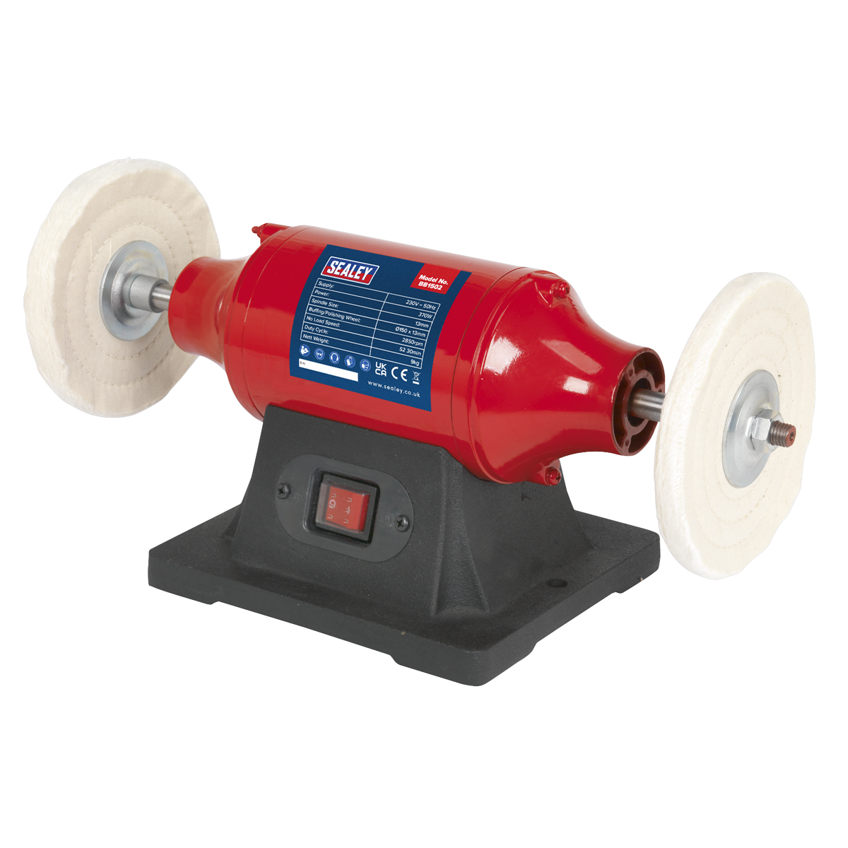 150mm Bench Mounting Buffer/Polisher 370W/230V