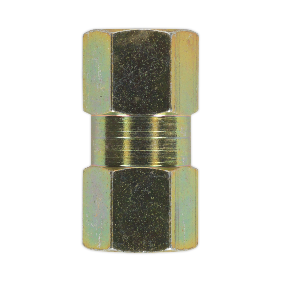 Female to Female Brake Tube Connector M10 x 1mm - Pack of 10