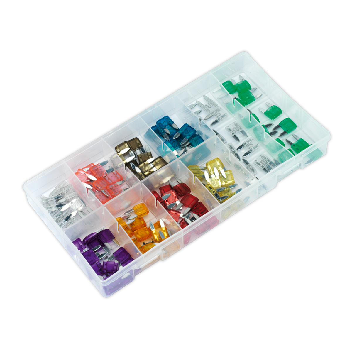 Automotive MINI Blade Fuse Assortment 100pc
