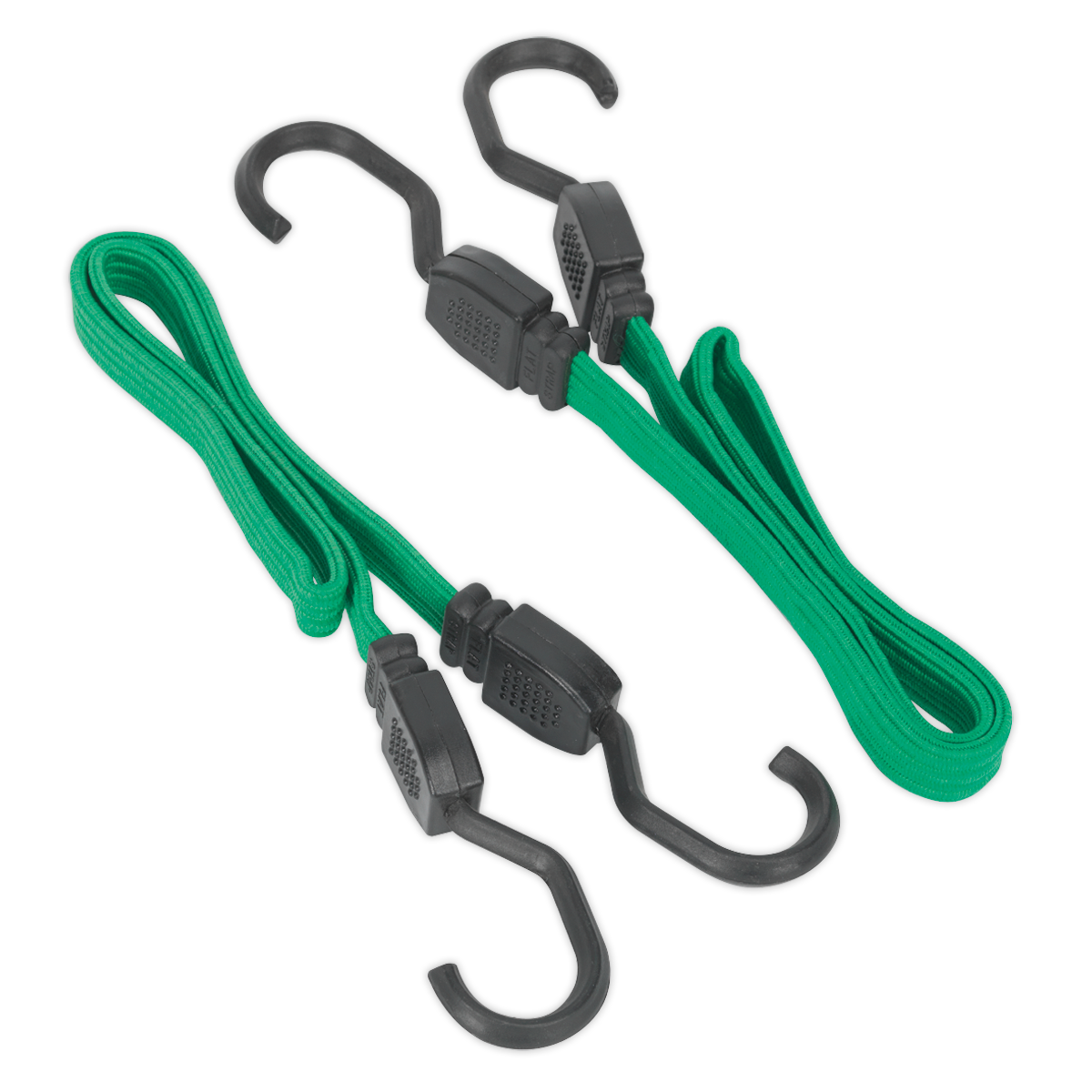 Flat Bungee Cord Set 610mm 2pc