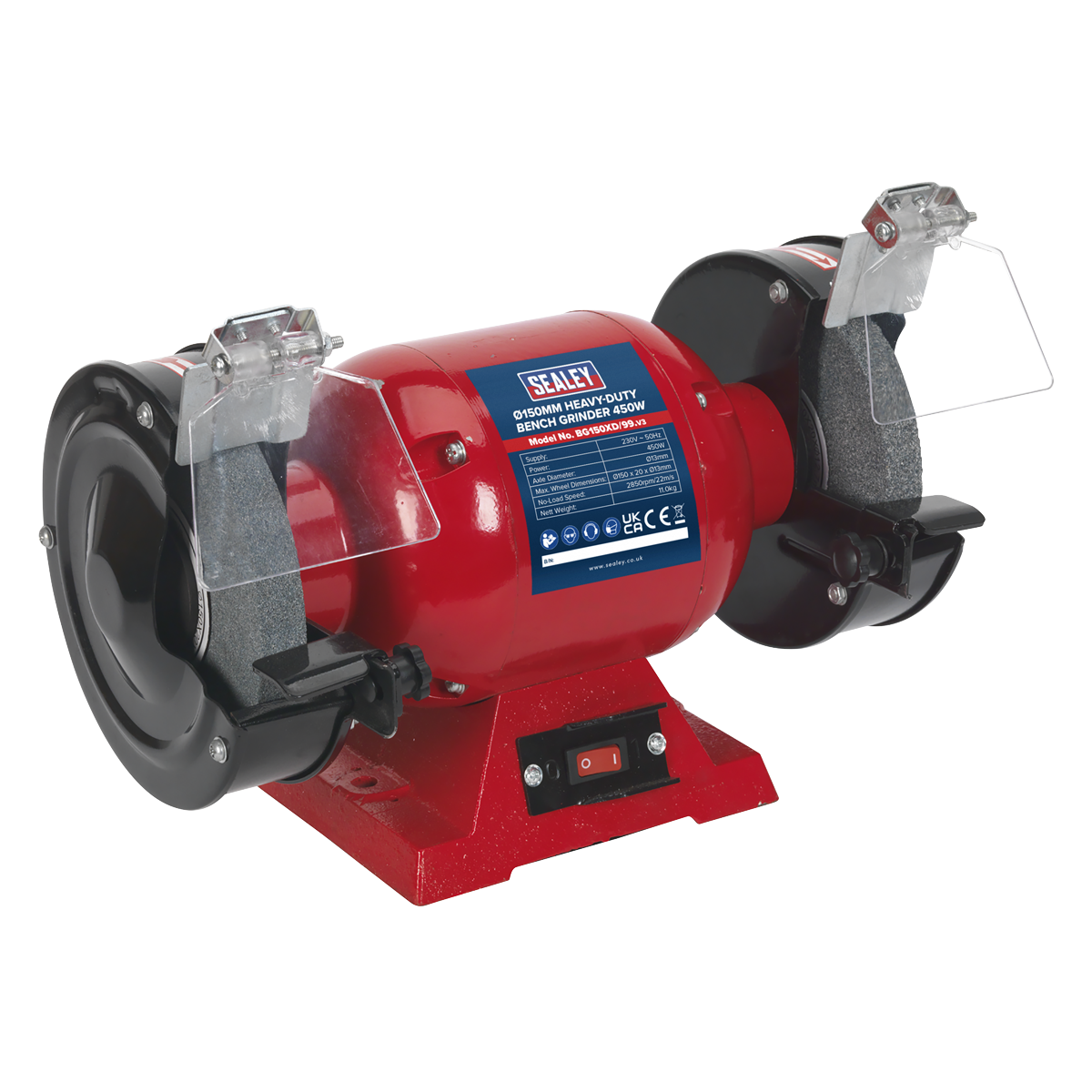 Heavy-Duty 150mm Bench Grinder 450W/230V