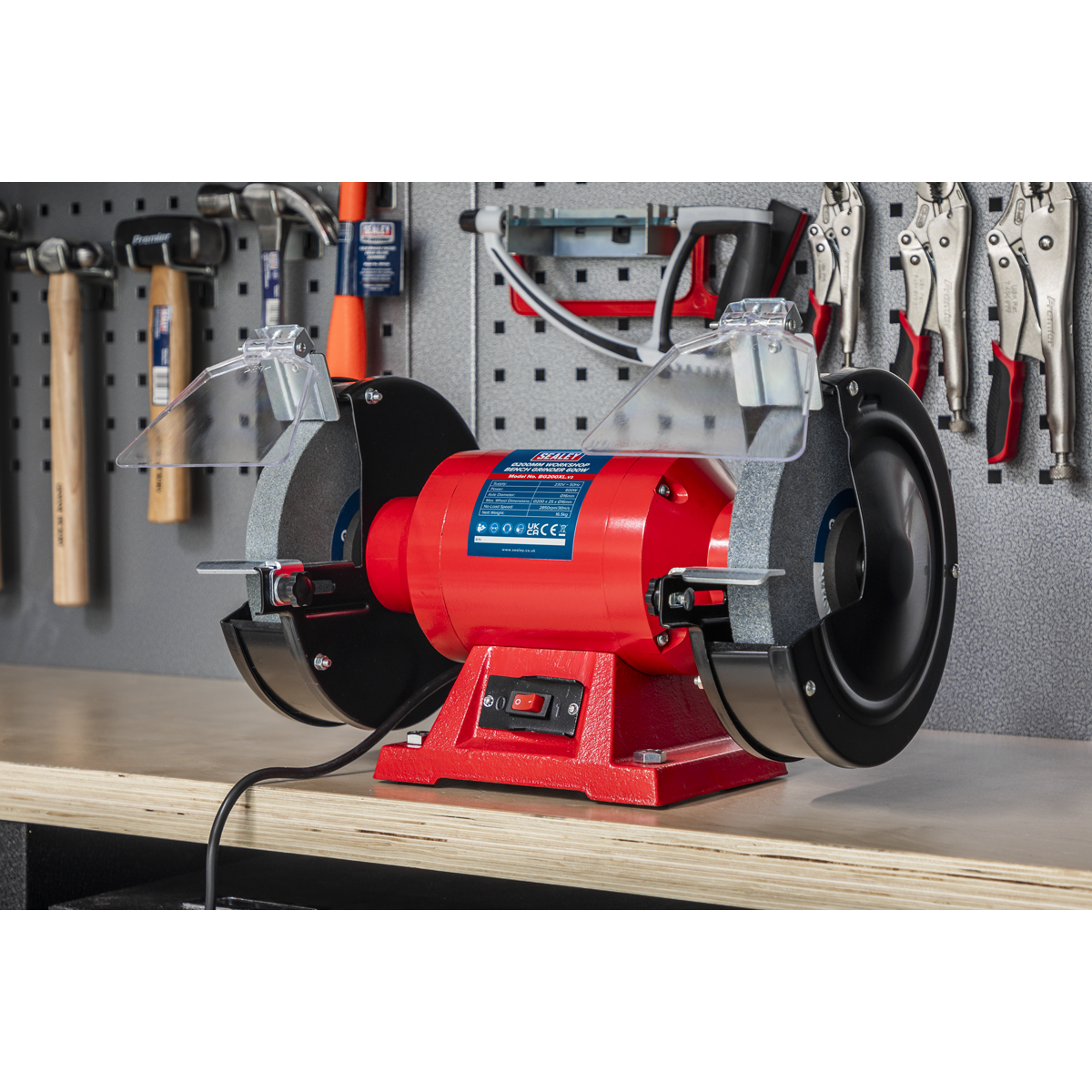 200mm Bench Grinder 600W/230V