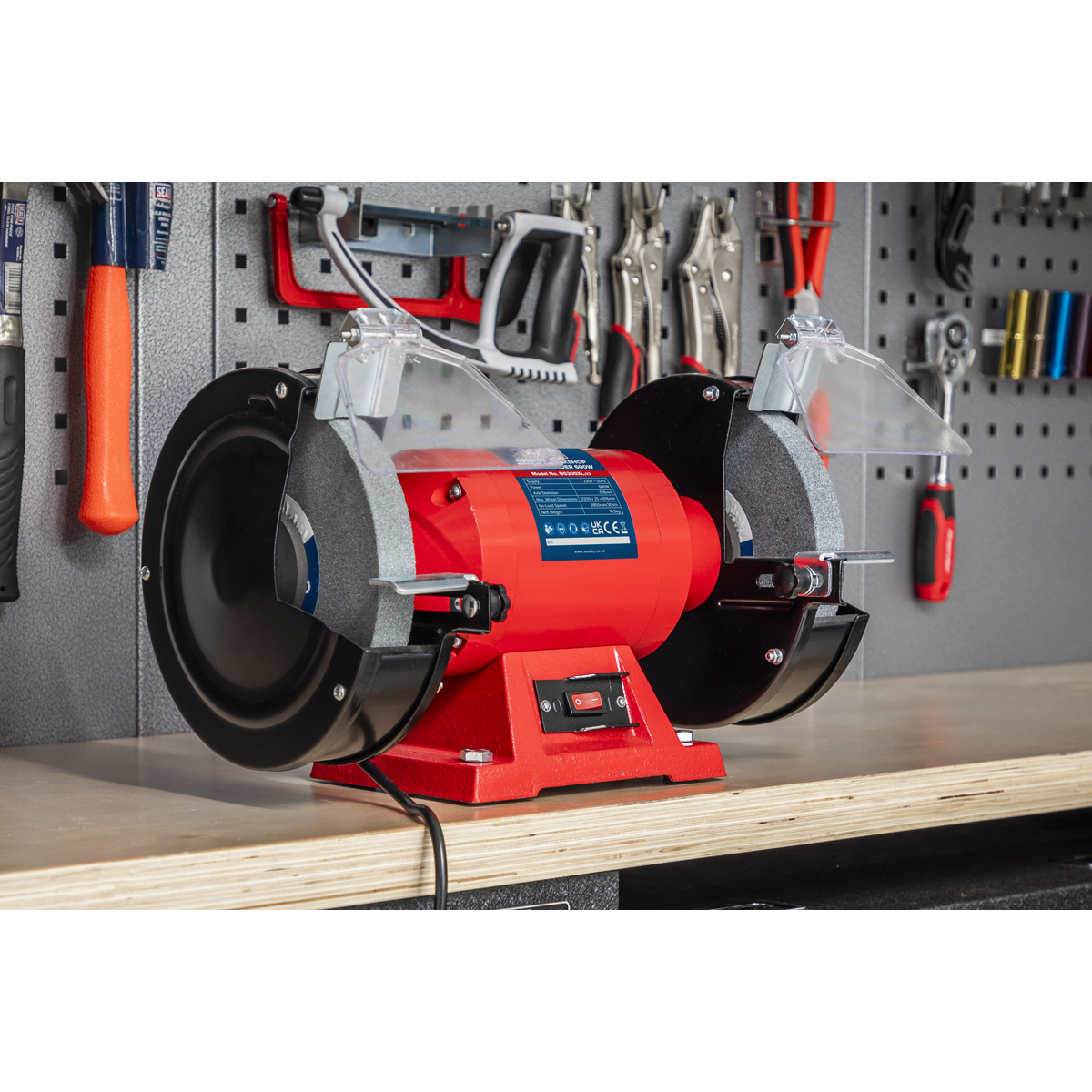 200mm Bench Grinder 600W/230V