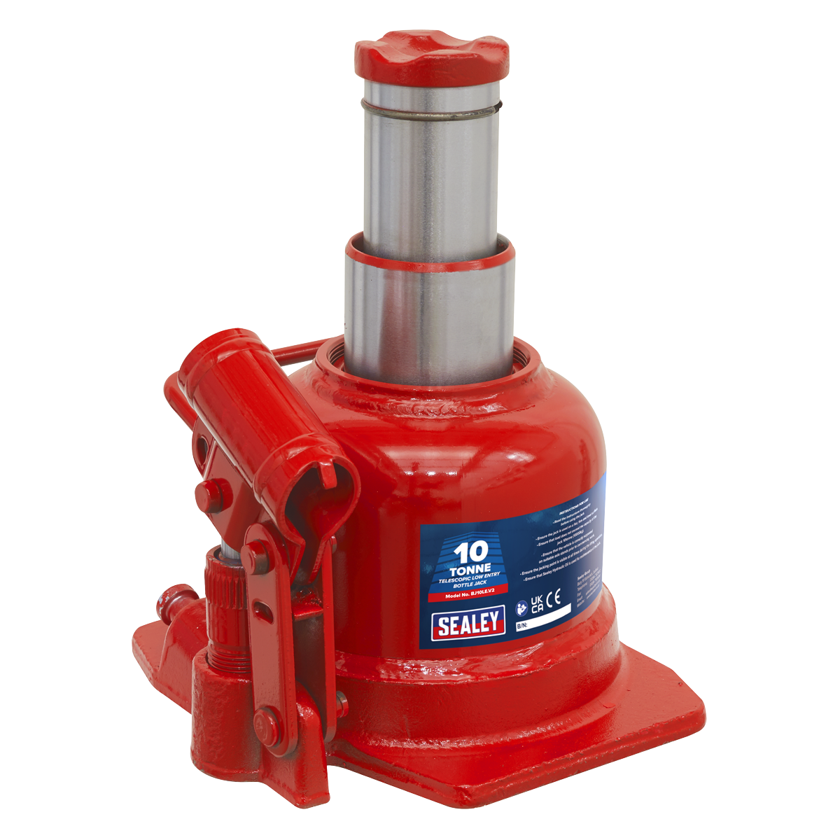 Low Profile Telescopic Bottle Jack 10 Tonne