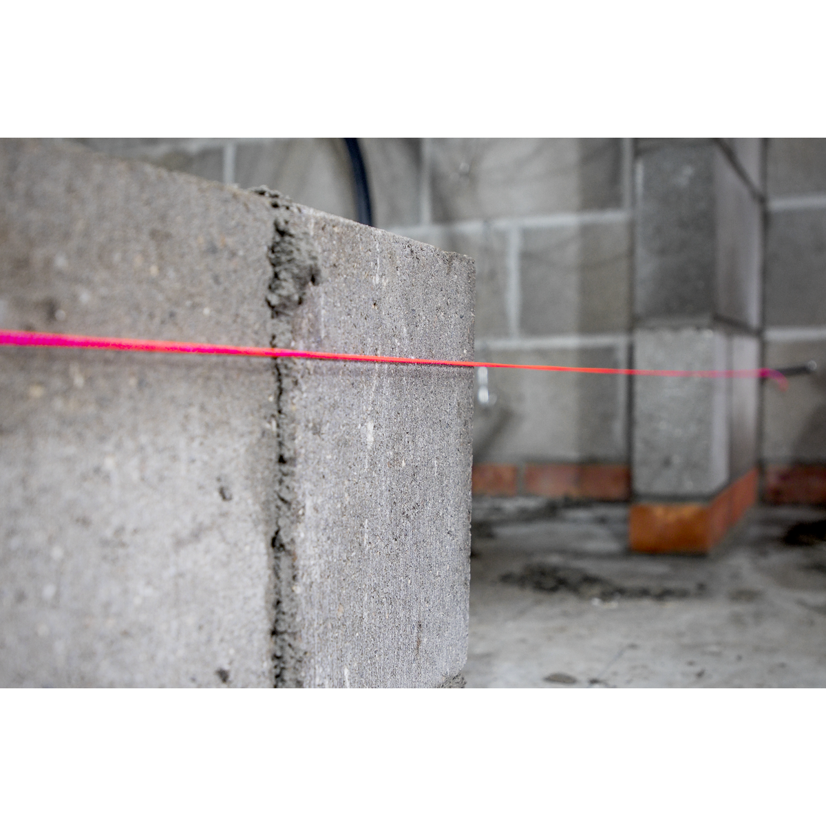 Braided Nylon Brick Line 76m - Pink