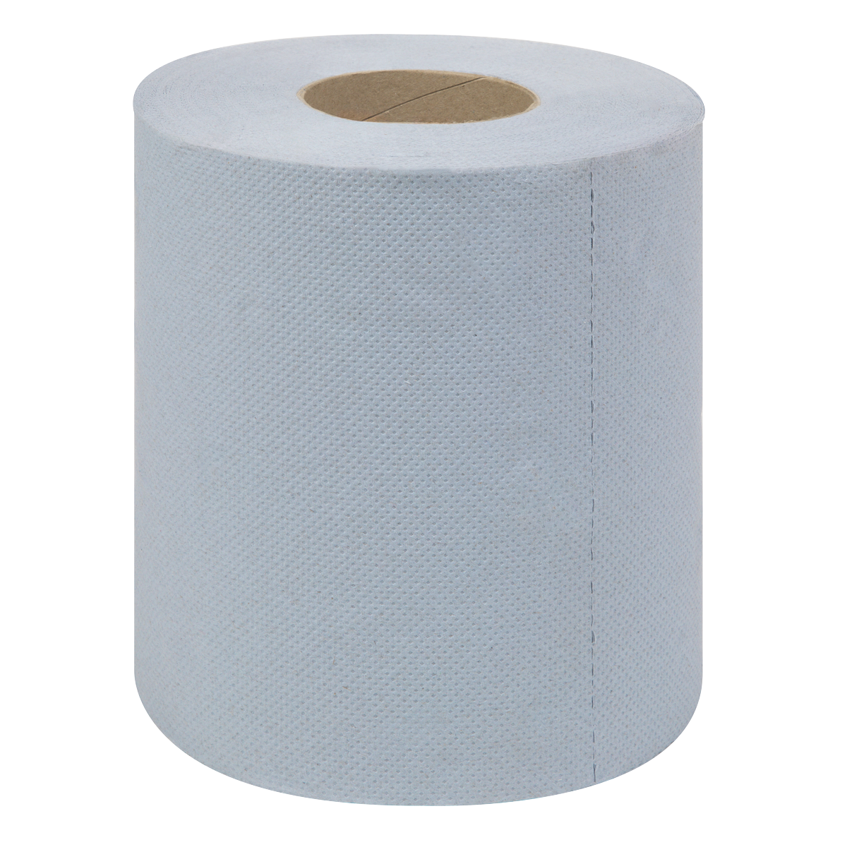 2-Ply Embossed Blue Paper Roll 60m - Pack of 6