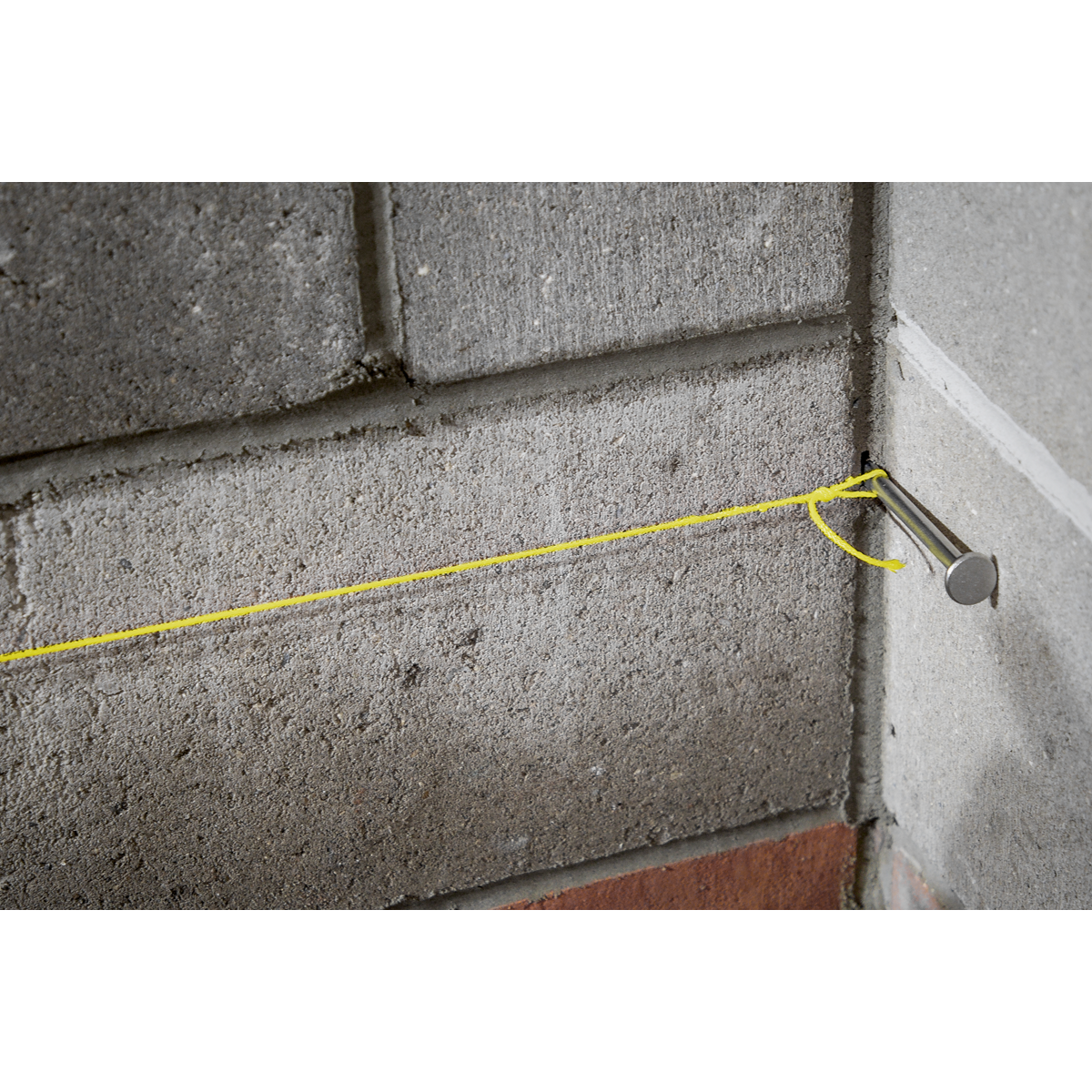 Braided Nylon Brick Line 76m - Yellow