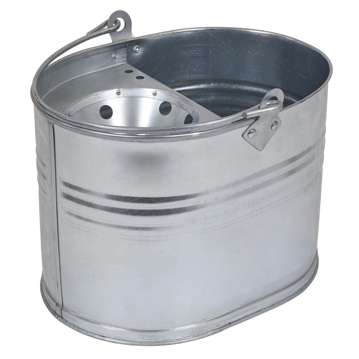 Mop Bucket 13L - Galvanized