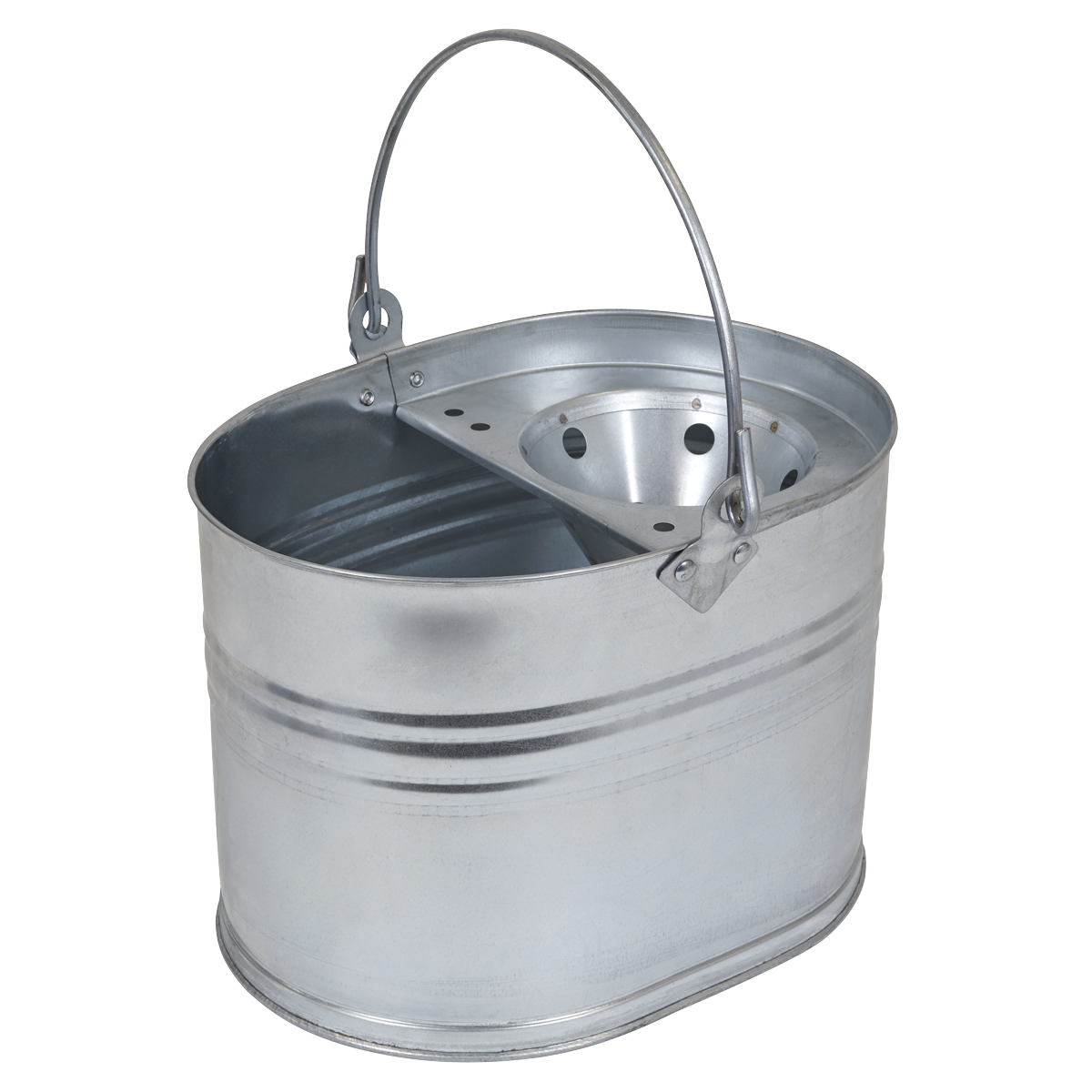 Mop Bucket 13L - Galvanized