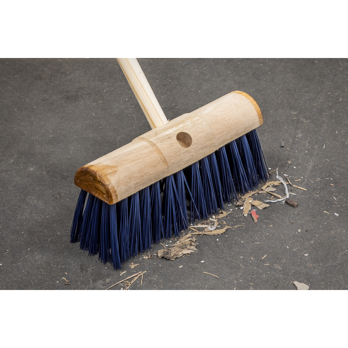 Stiff/Hard Bristle Yard Broom 13"(325mm)