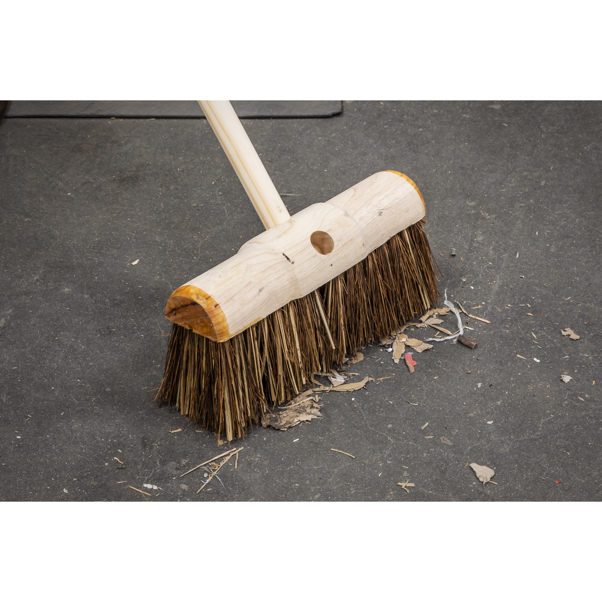 Stiff/Hard Bristle Broom 13"(325mm)