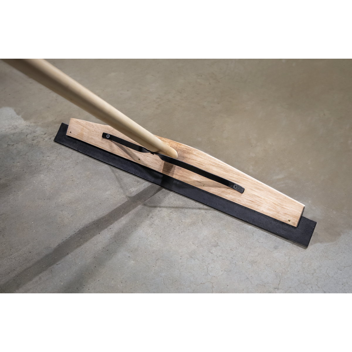 Rubber Floor Squeegee with Wooden Handle 24"(600mm)