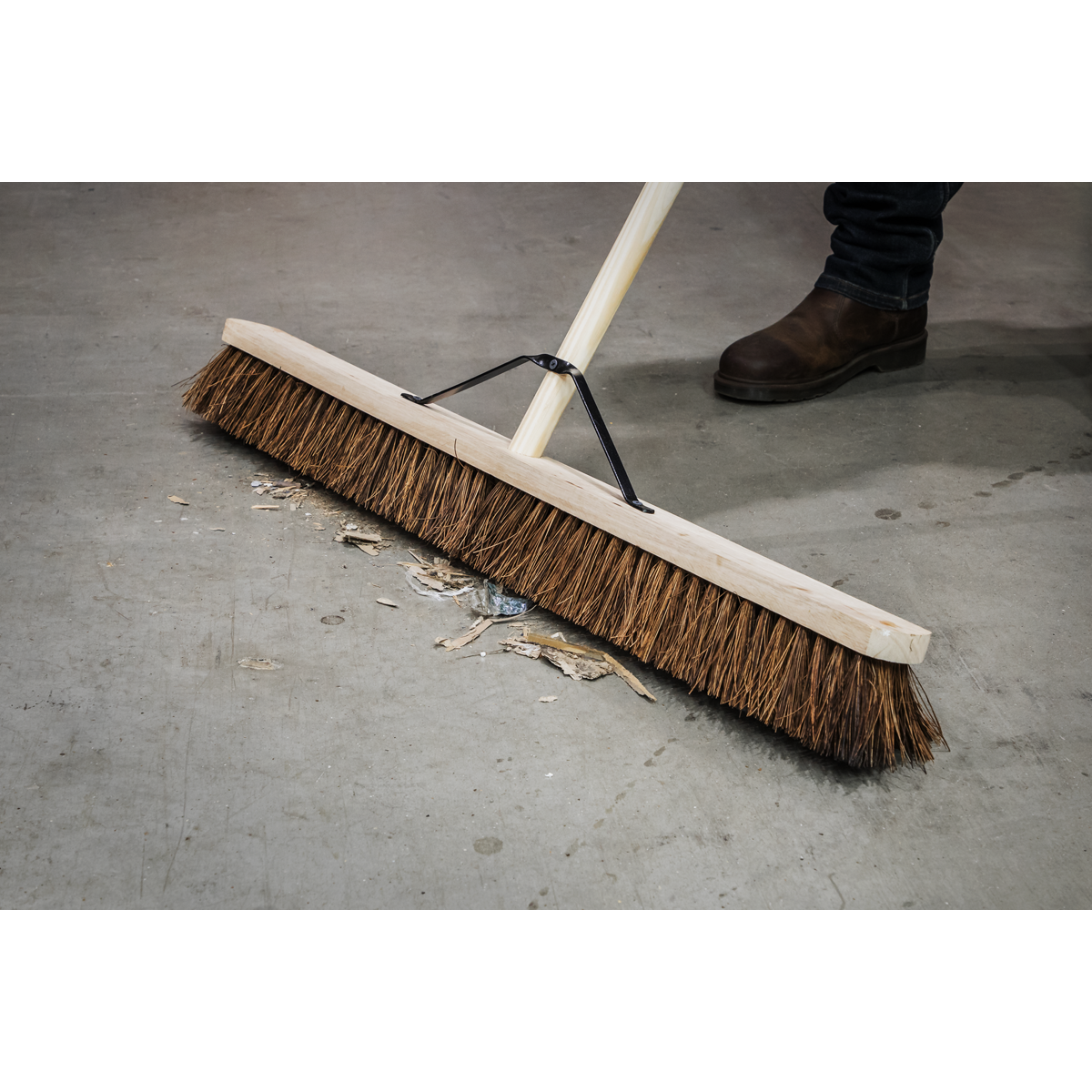 Stiff/Hard Bristle Broom 36"(900mm)