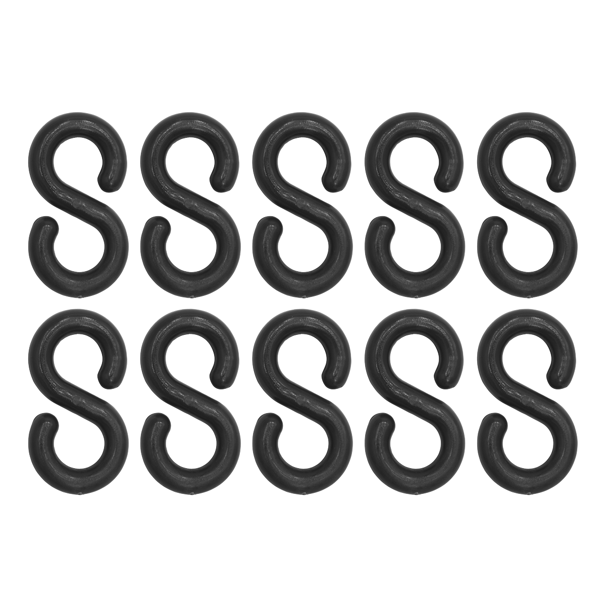 Plastic Chain S-Hook - Pack of 10