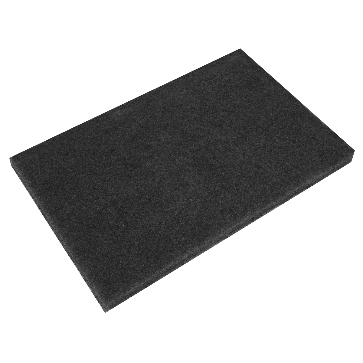 Worksafe® Black Stripping Pads 12 x 18 x 1" - Pack of 5