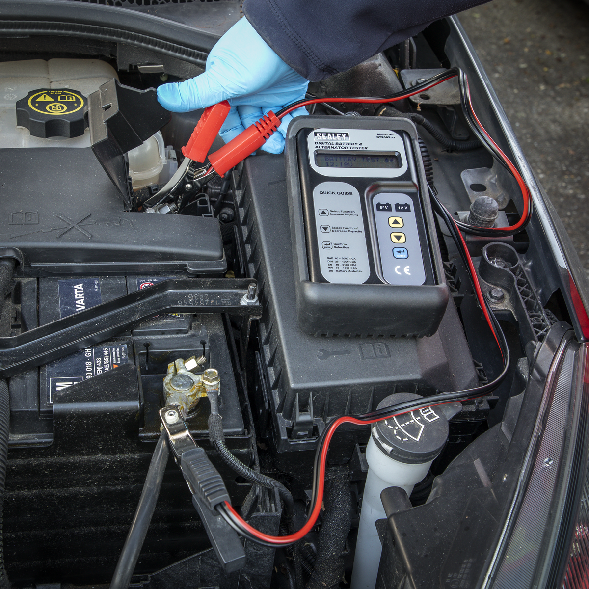 Digital Battery & Alternator Tester 6/12/24V