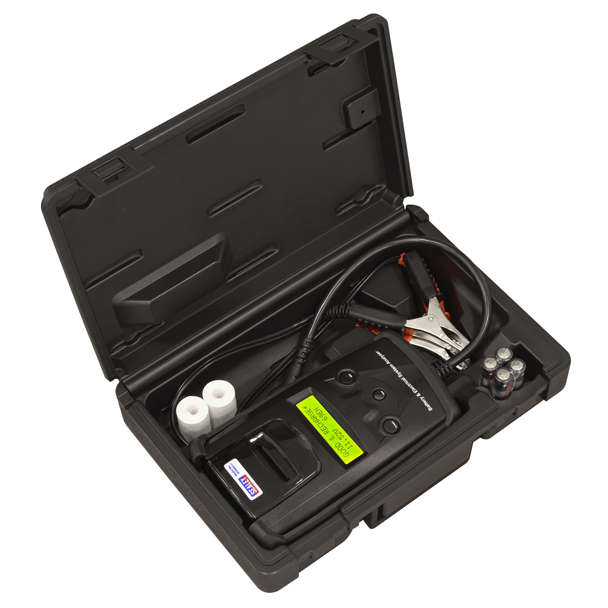 Digital Battery & Alternator Tester with Printer 6/12/24V