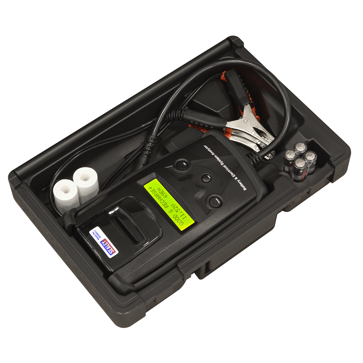 Digital Battery & Alternator Tester with Printer 6/12/24V