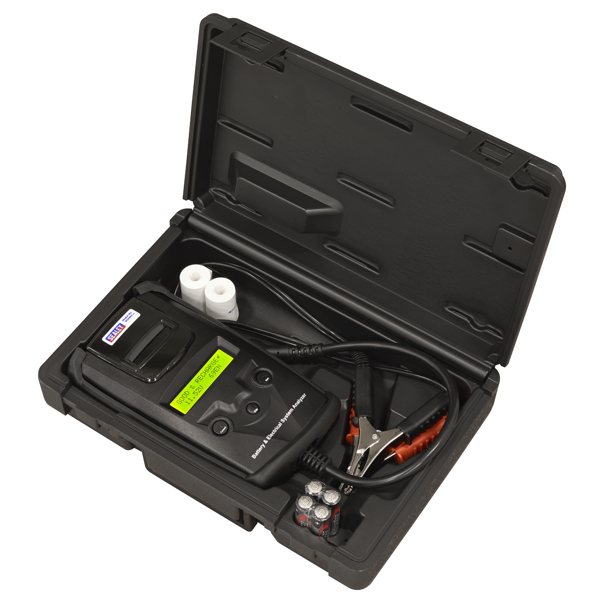 Digital Battery & Alternator Tester with Printer 6/12/24V