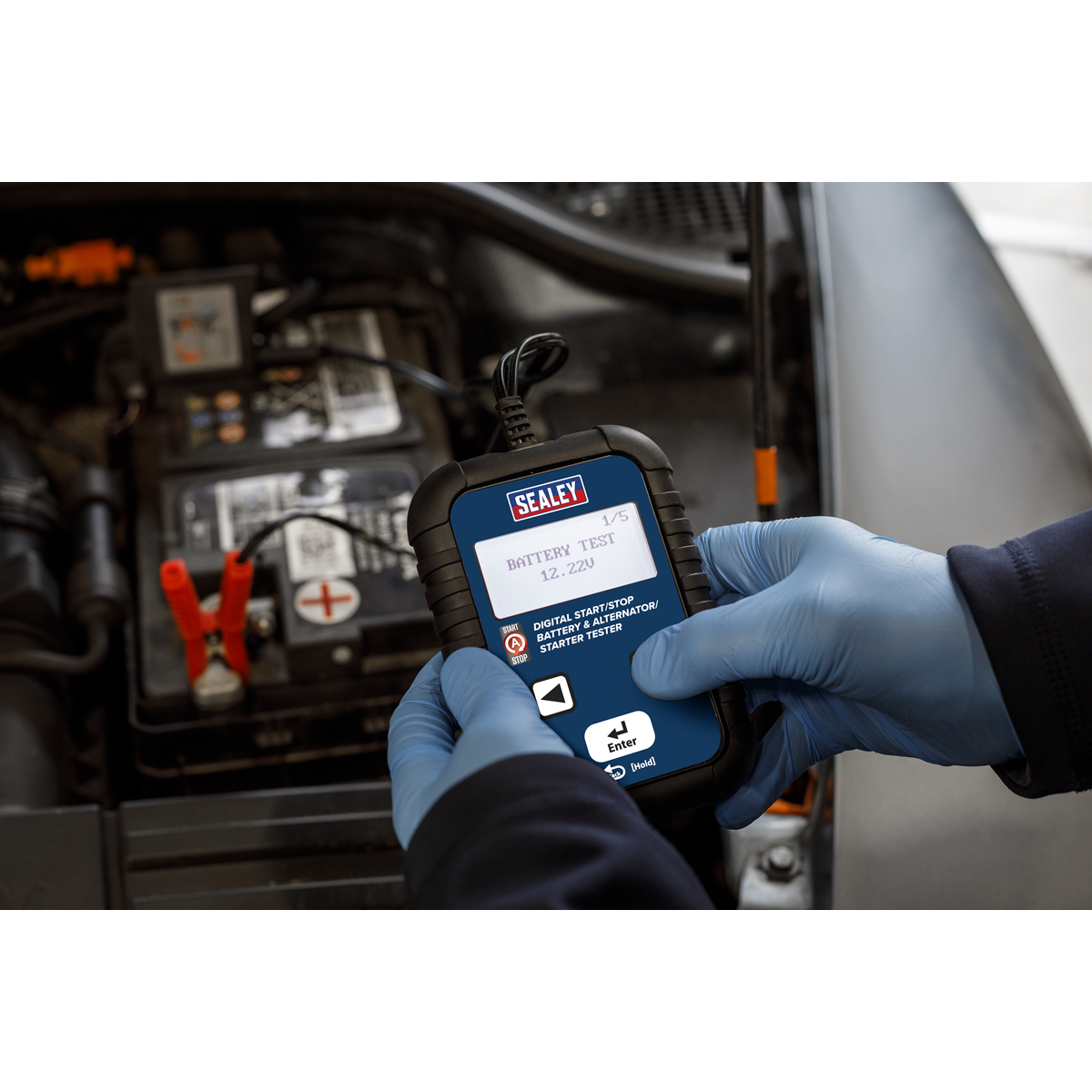 Digital Start/Stop Battery & Alternator/Starter Tester 12/24V