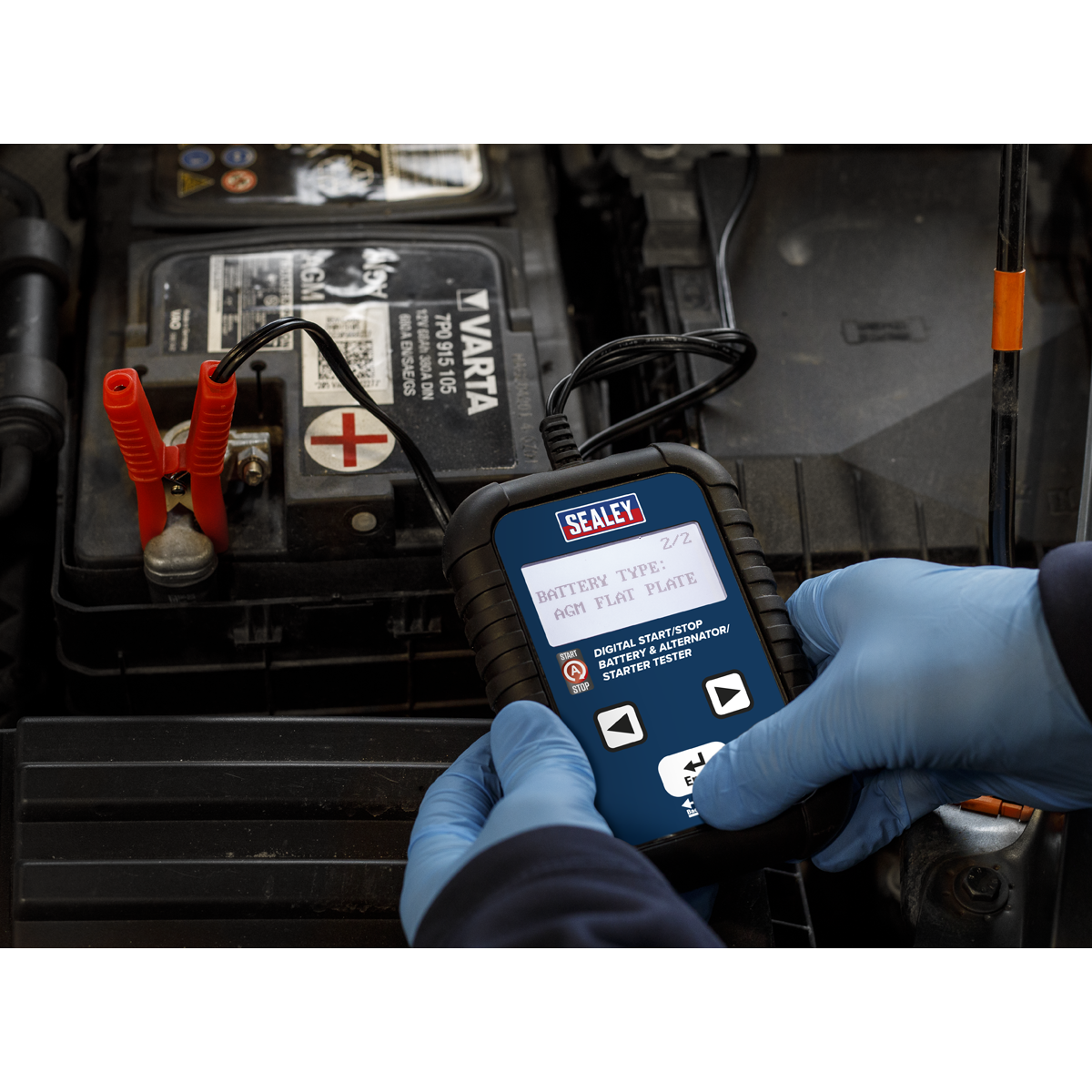 Digital Start/Stop Battery & Alternator/Starter Tester 12/24V