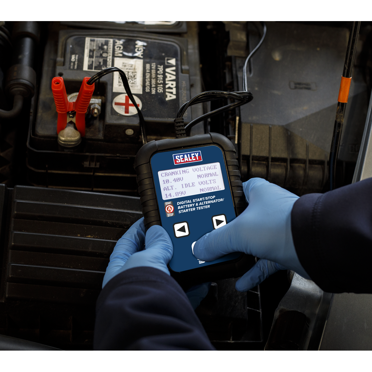 Digital Start/Stop Battery & Alternator/Starter Tester 12/24V