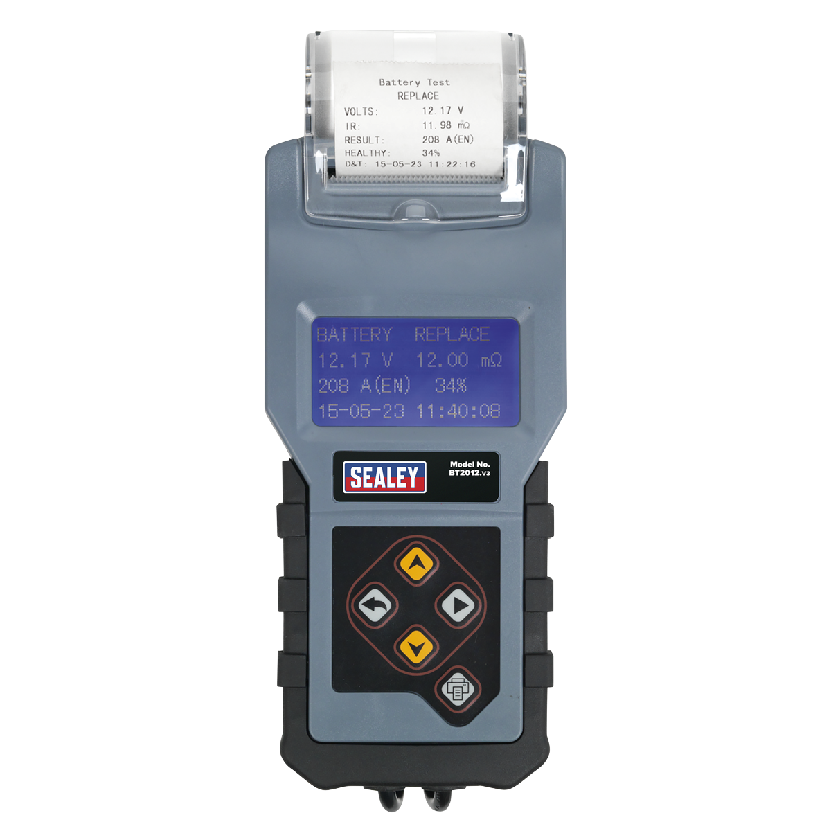 Digital Battery & Alternator/Starter Tester with Printer 12V