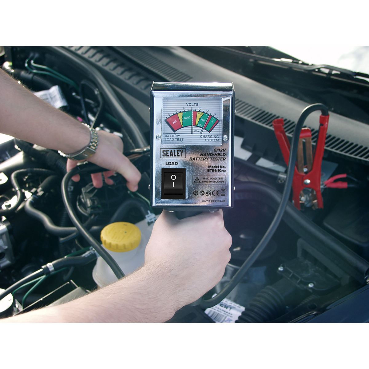 Handheld Battery Tester 6/12V