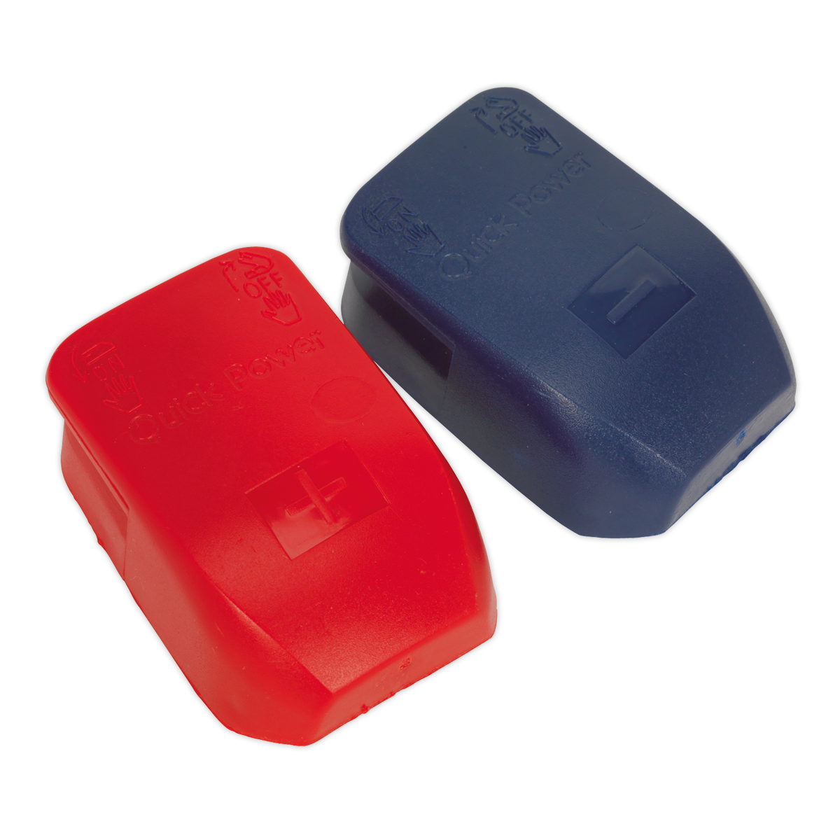 Quick Release Positive-Negative Battery Clamps - Pair
