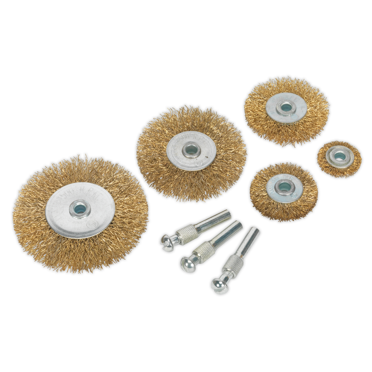 Crimped Wire Brush Set 8pc