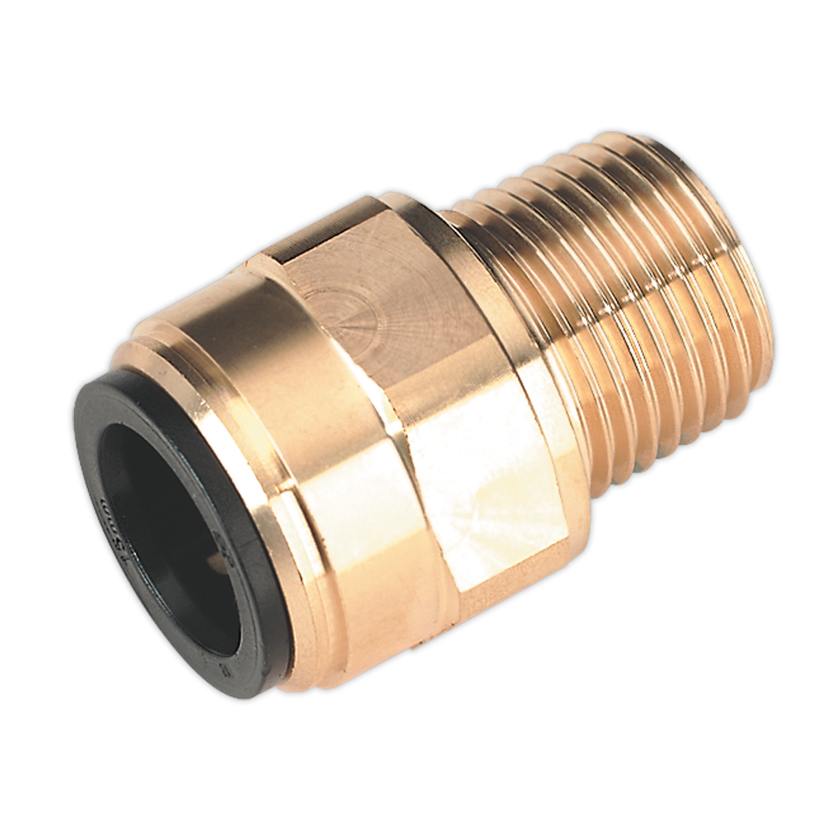 Speedfit® Brass Straight Adaptor 15mm x 1/2"BSPT