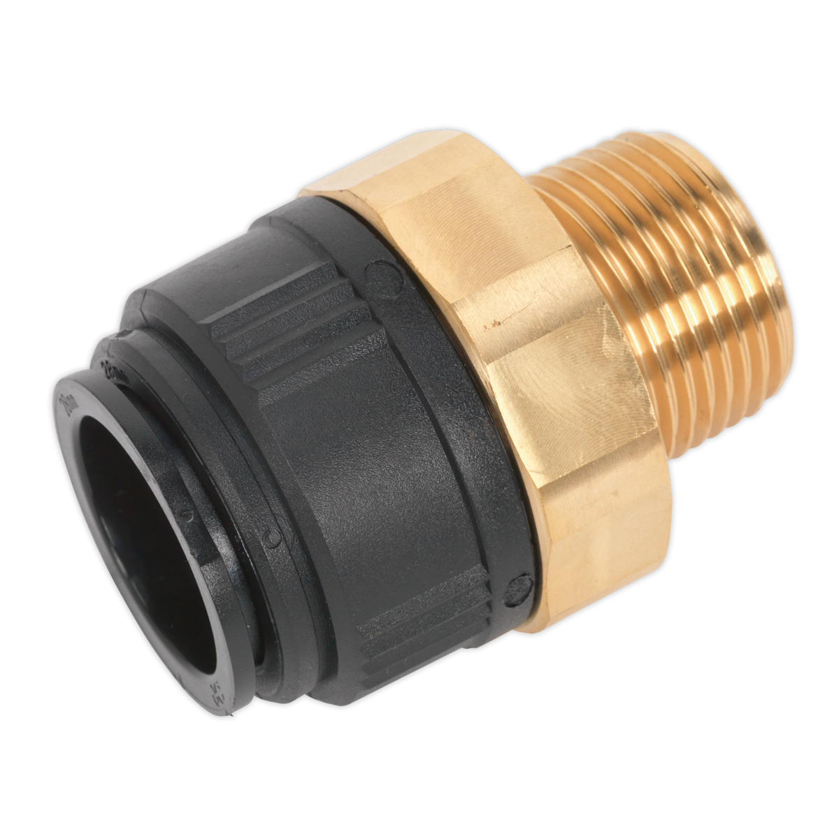 Speedfit® Brass Straight Adaptor 28mm x 1"BSPT