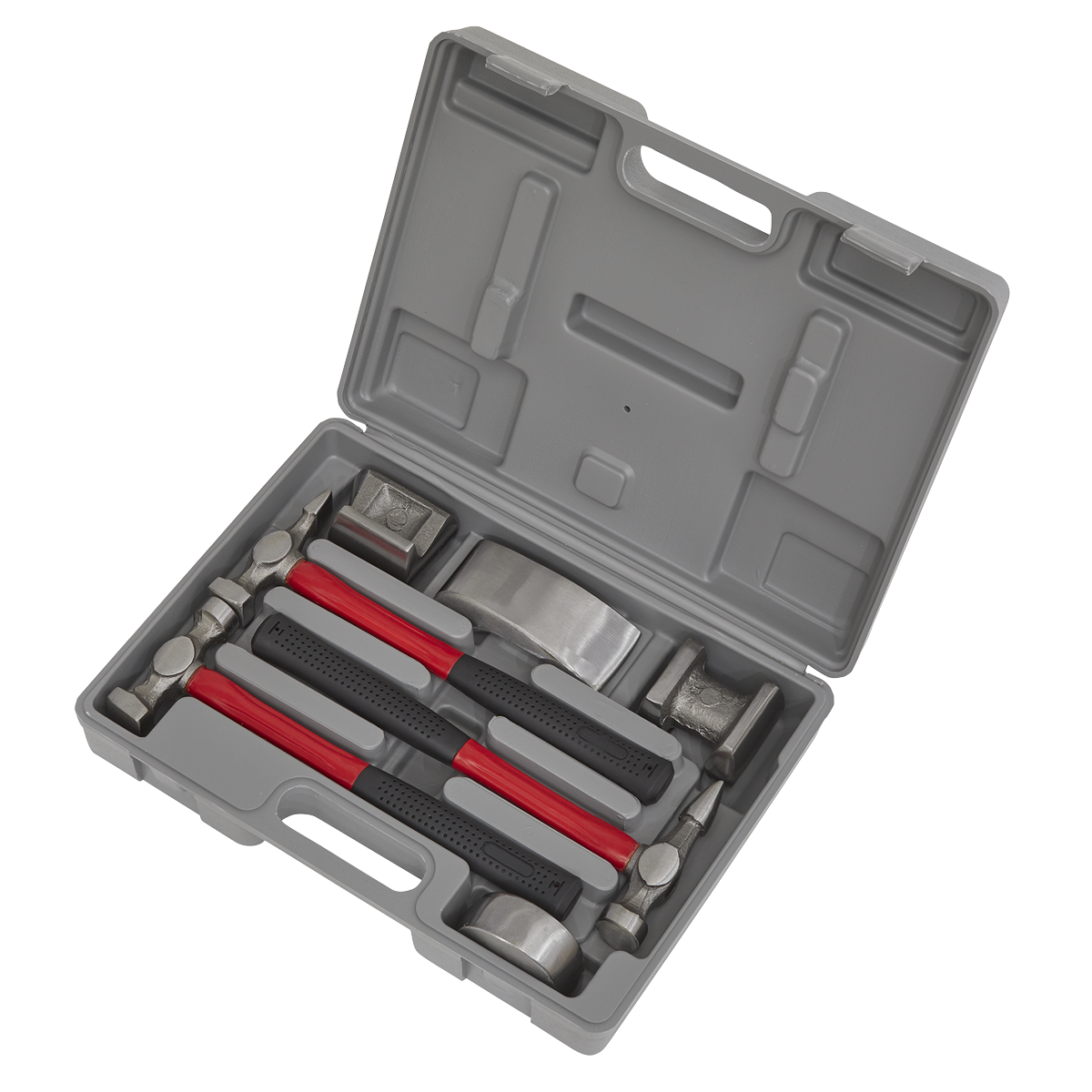 Drop-Forged Panel Beating Set with Fibreglass Shafts 7pc