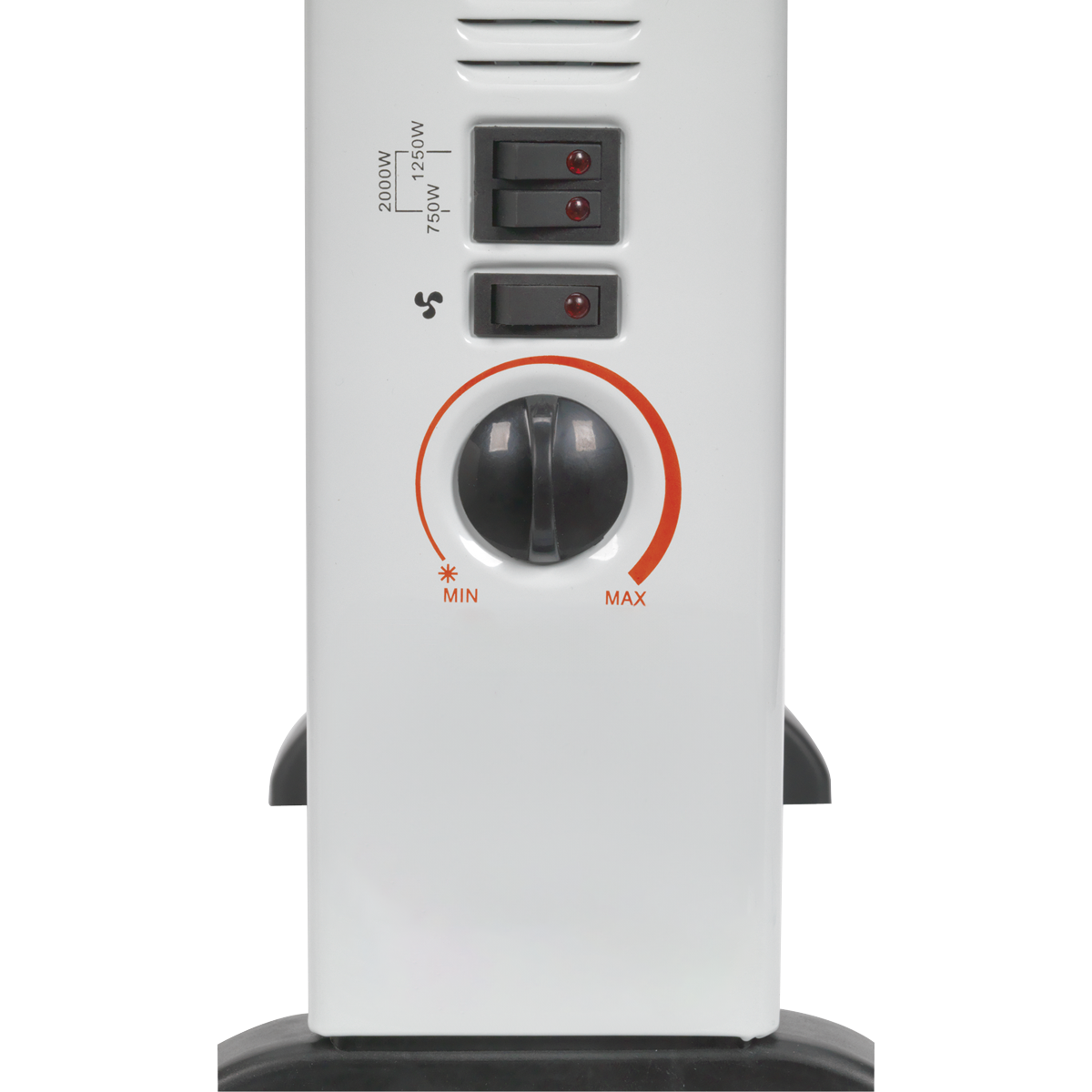Convector Heater with 3 Heat Settings Thermostat & Turbo Fan 2000W
