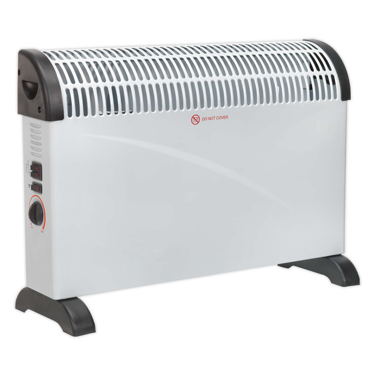Convector Heater with 3 Heat Settings Thermostat & Turbo Fan 2000W