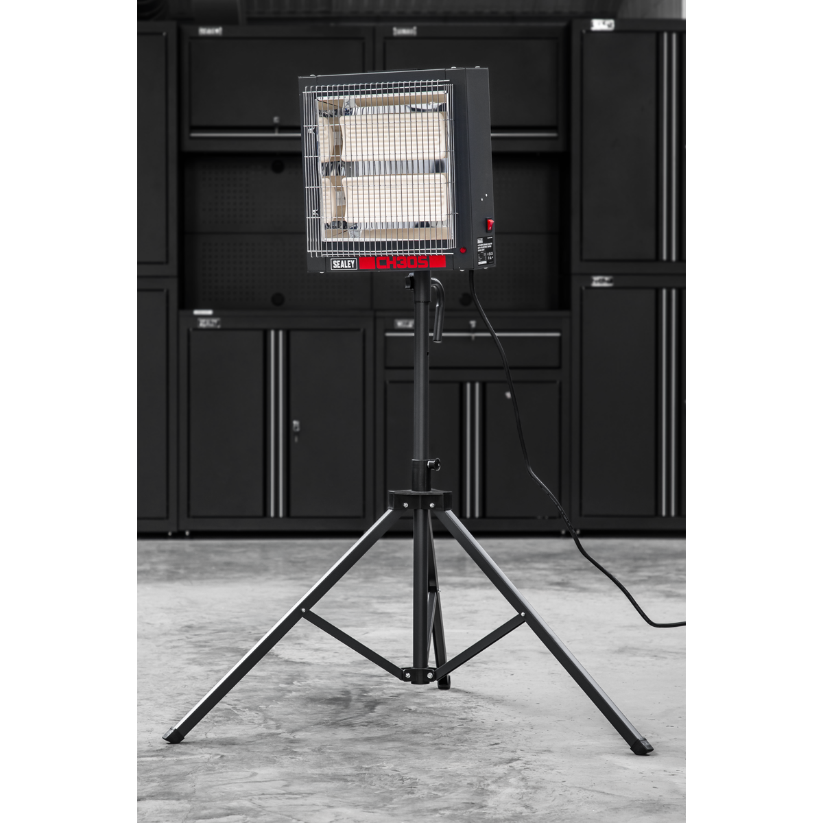 Ceramic Heater with Tripod Stand 1.4/2.8kW, 230V