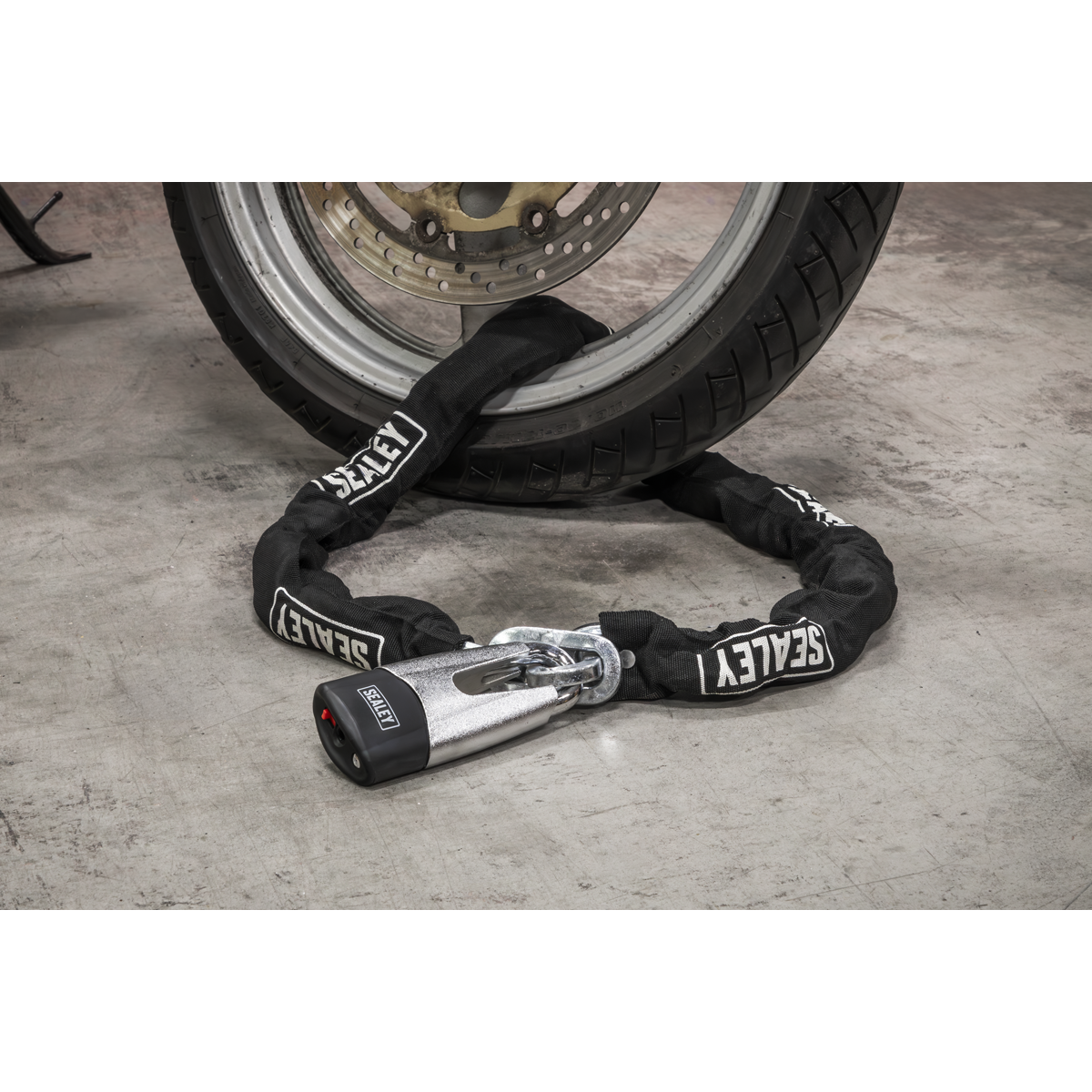 Motorcycle Chain & Disc Lock 10.5 x 10.5 x 1500mm 4* ART Approved