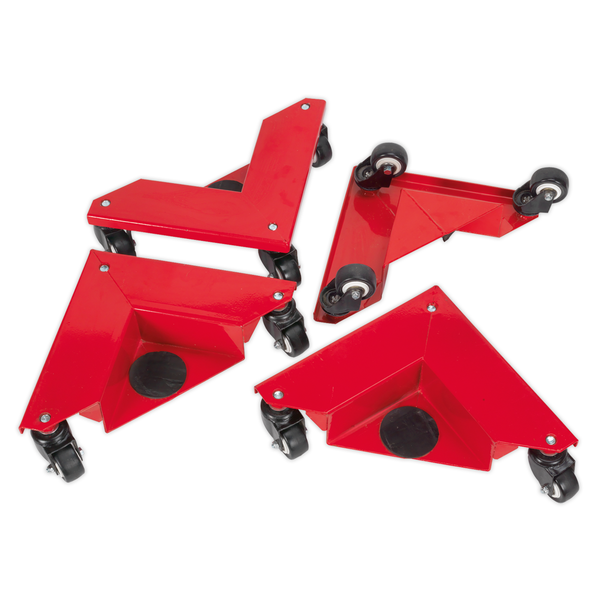 Corner Transport Dollies 150kg Capacity - Set of 4