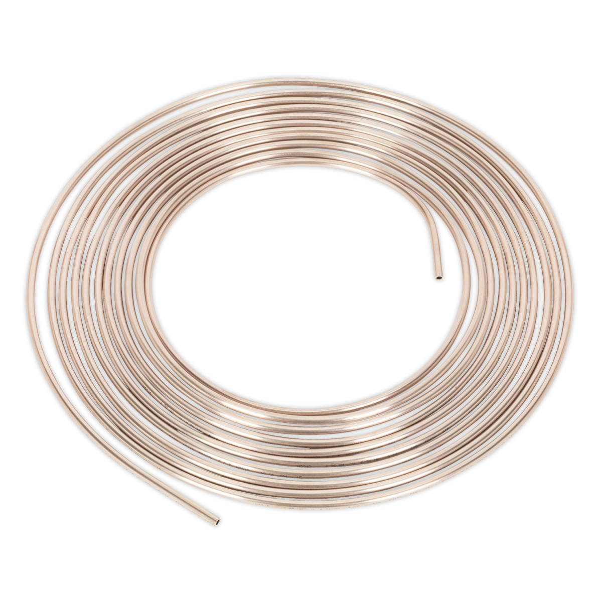 Brake Pipe Seamless Tube Cupro-Nickel 22 Gauge 3/16" x 25ft - BS EN 12449 CW024A