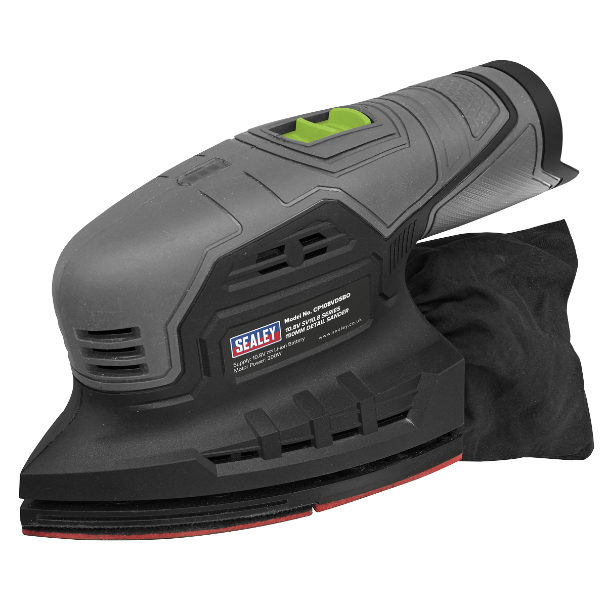 SV10.8 Series 150mm Cordless Detail Sander Kit 10.8V 2Ah