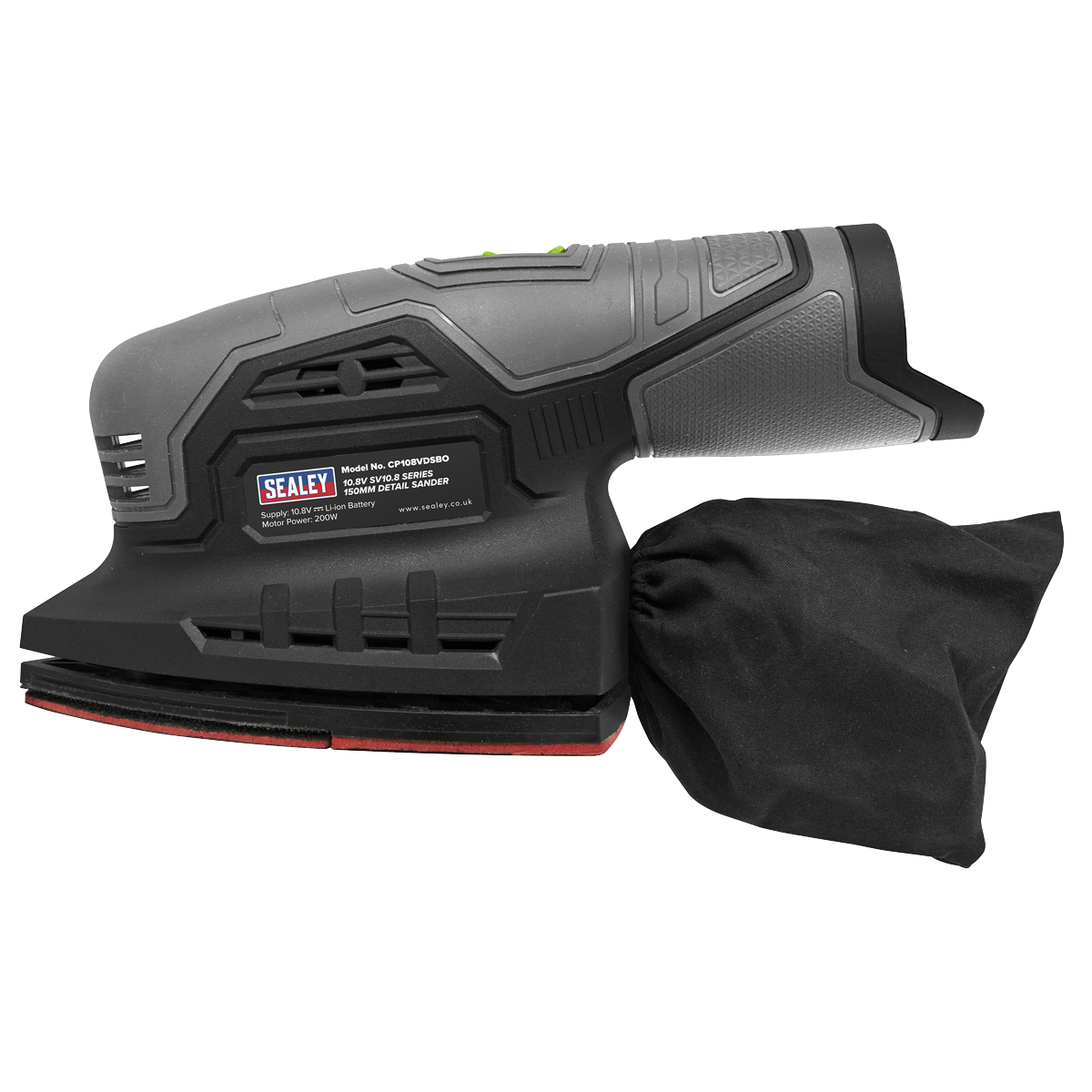 SV10.8 Series 150mm Cordless Detail Sander Kit 10.8V 2Ah