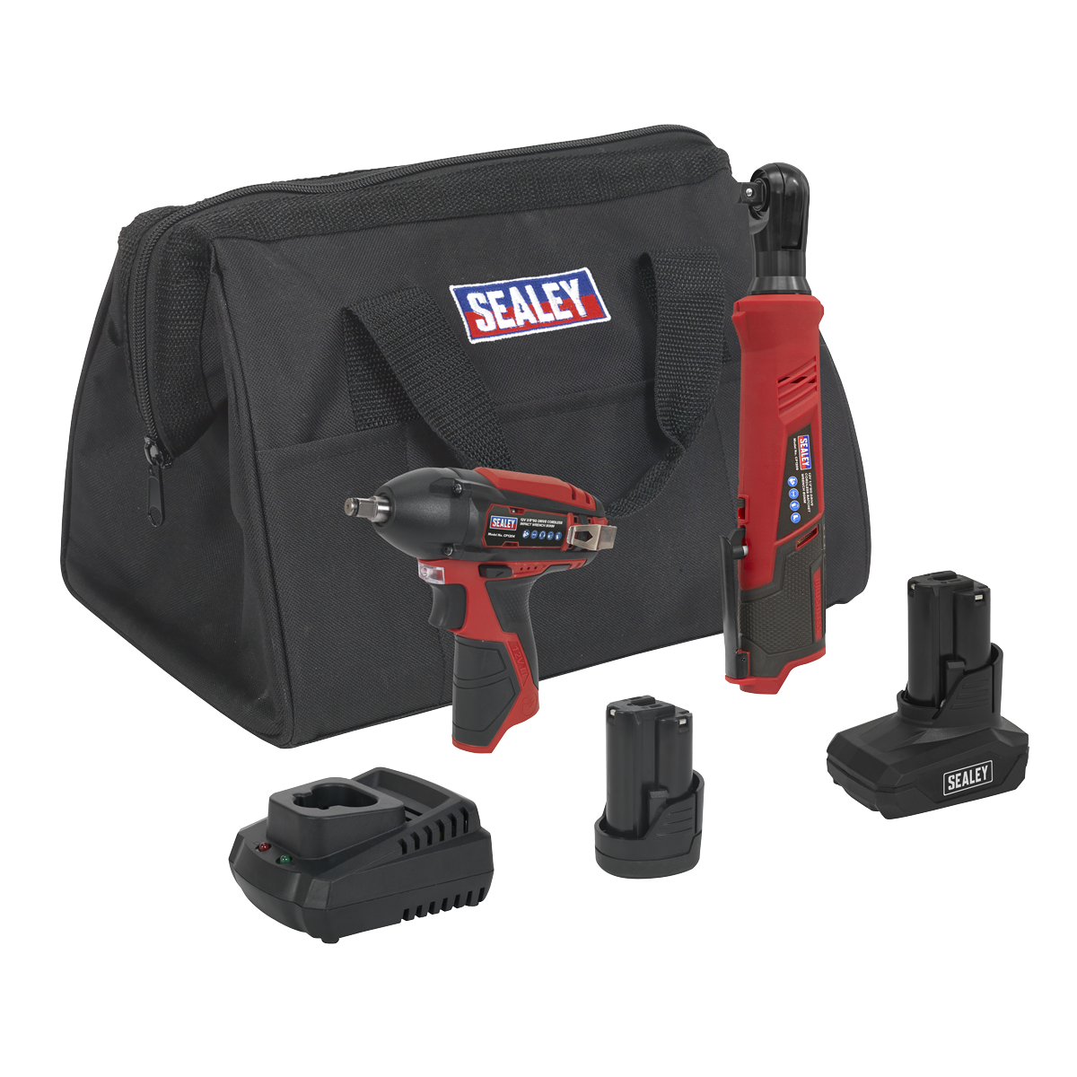 2 x SV12 Series Cordless Power Tool Combo Kit 12V - 2 Batteries