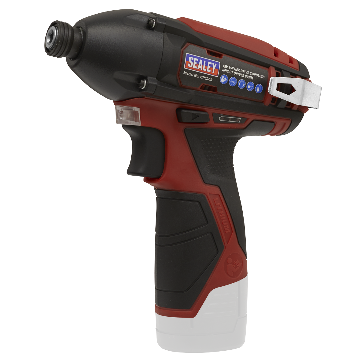 SV12 Series 1/4"Hex Drive Cordless Impact Driver Kit 12V 1.5Ah - 2 Batteries